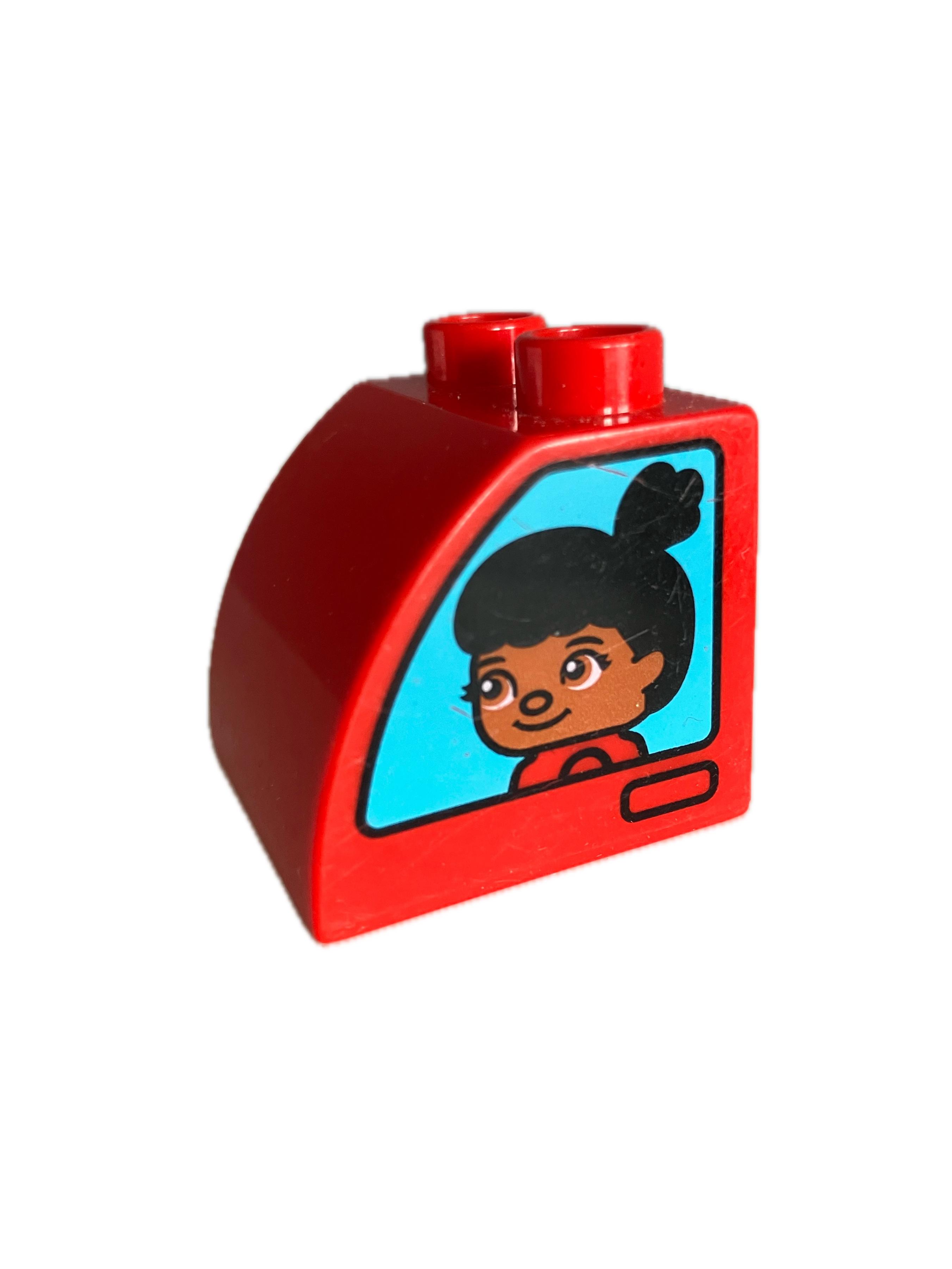 Lego® Duplo® děti v autě malá červená kostka